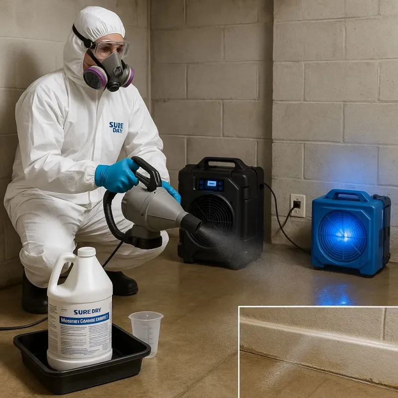 Sanitization and Odor Removal process in Jacinto City, TX