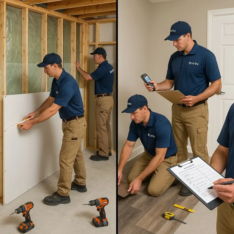 Repairs and Reconstruction process in Jacinto City, TX