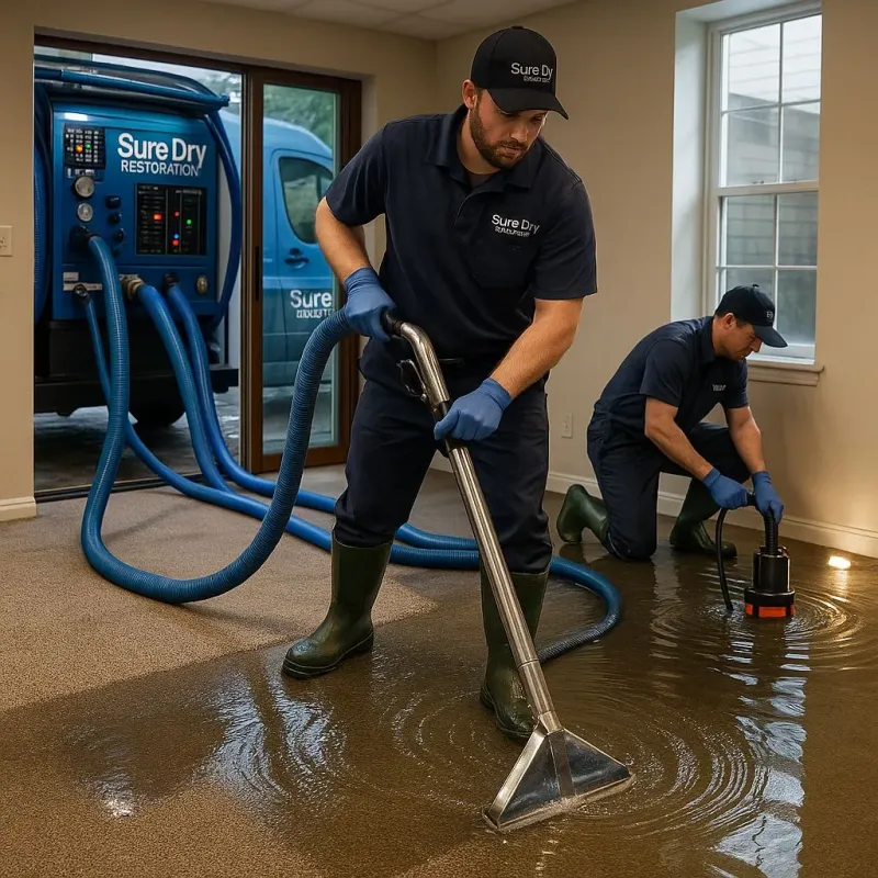 Water Extraction and Removal process in Jacinto City, TX